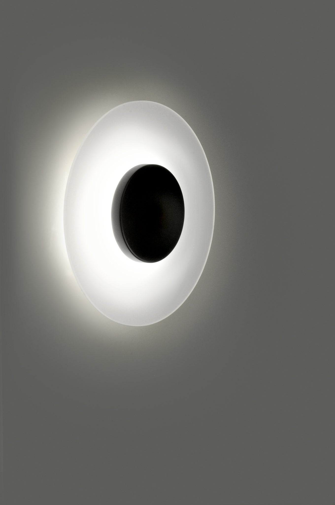 Halos wandlamp @ 20 cm LED DOB gestructureerd zwart