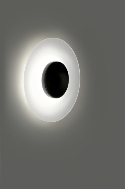 Halos wandlamp @ 20 cm LED DOB gestructureerd zwart