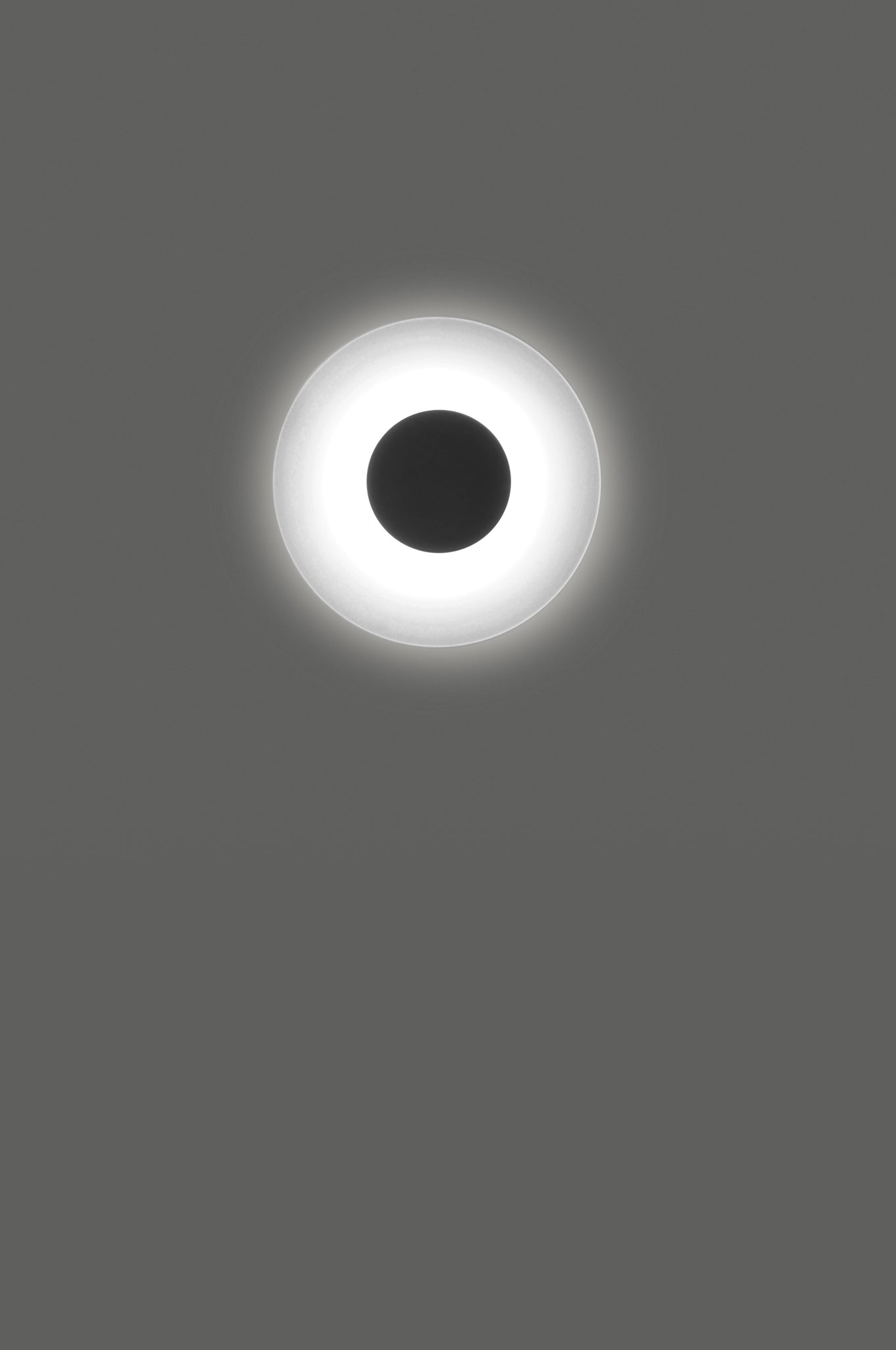 Halos wandlamp @ 20 cm LED DOB gestructureerd zwart