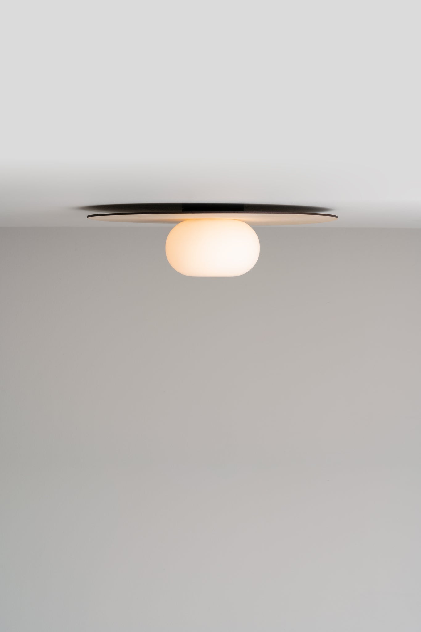 Knock wand-/plafondlamp G9 40 cm essenhout