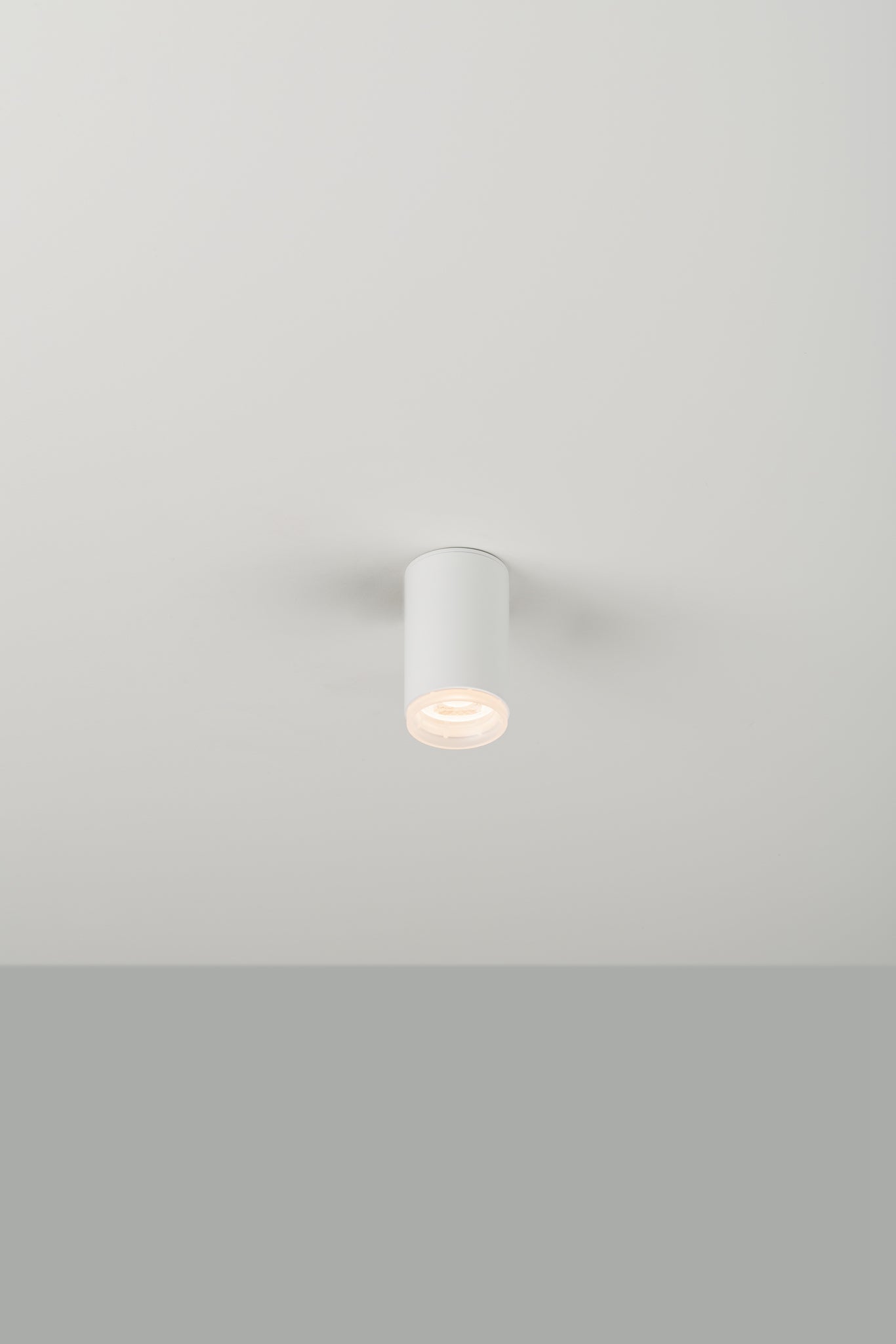 Haul 55 plafondlamp GU10 H.9 cm gestructureerd wit