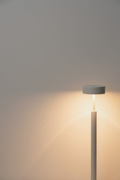 Peak vloerlamp H.130 cm led-pcb getextureerd mink
