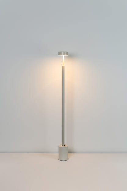 Peak vloerlamp H.130 cm led-pcb getextureerd mink