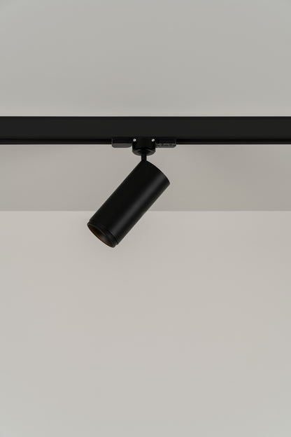 Haul 55 Railspot 1P GU10 gestructureerd zwart