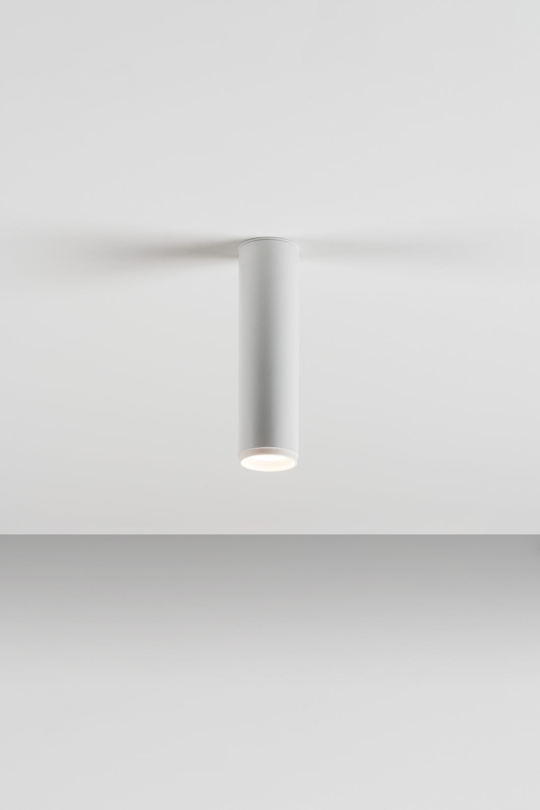 Haul 55 plafondlamp H.21 cm LED DOB 7 W gestructureerd wit