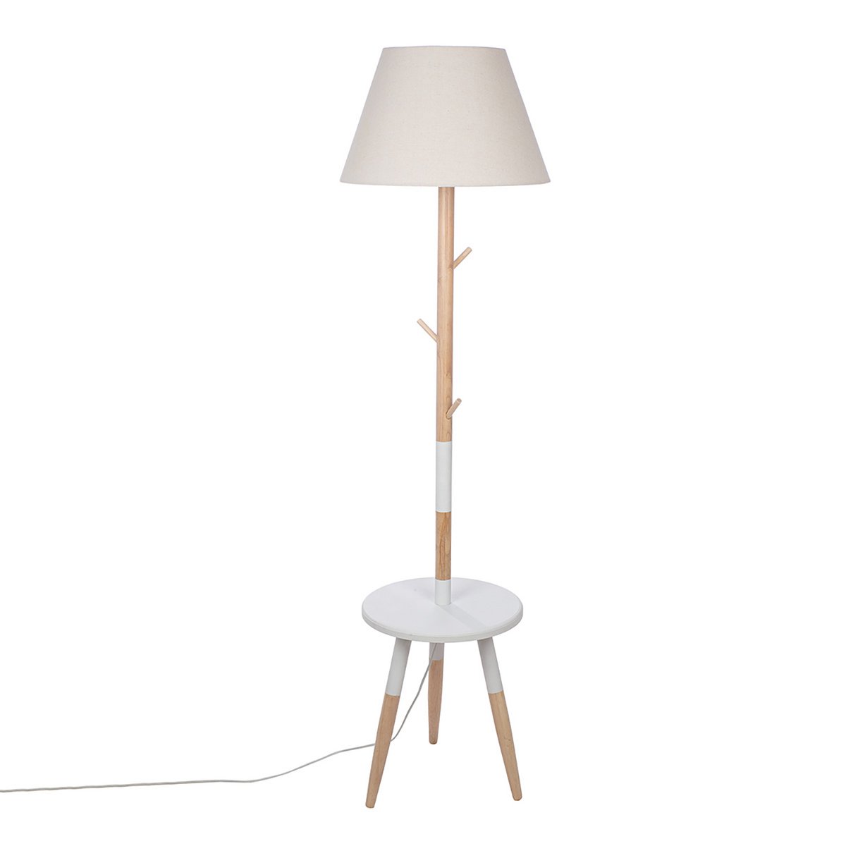 Haderup vloerlamp, natuurlijke kleur H.159 cm