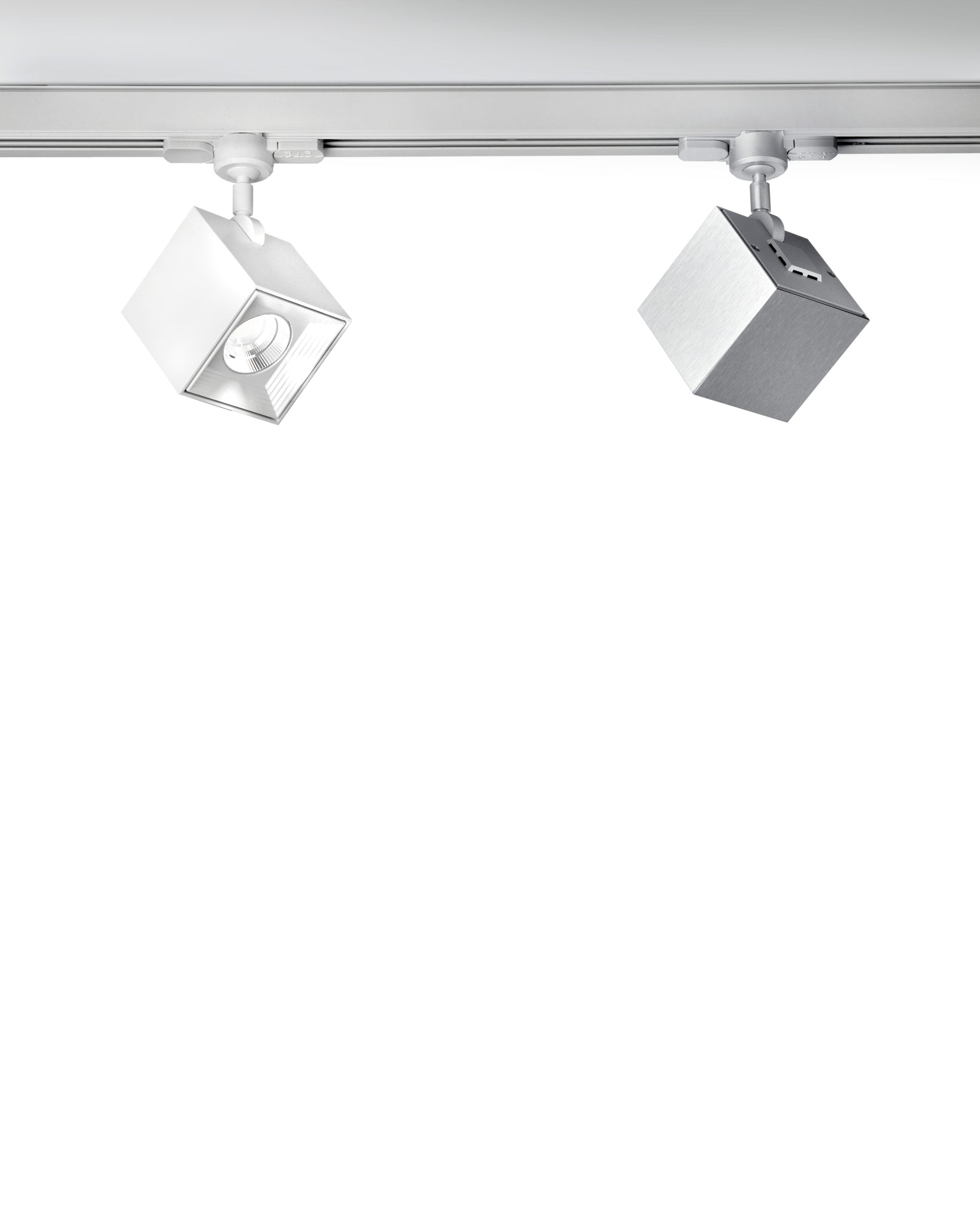 Dau 80 railspot 1P LED COB gestructureerd wit