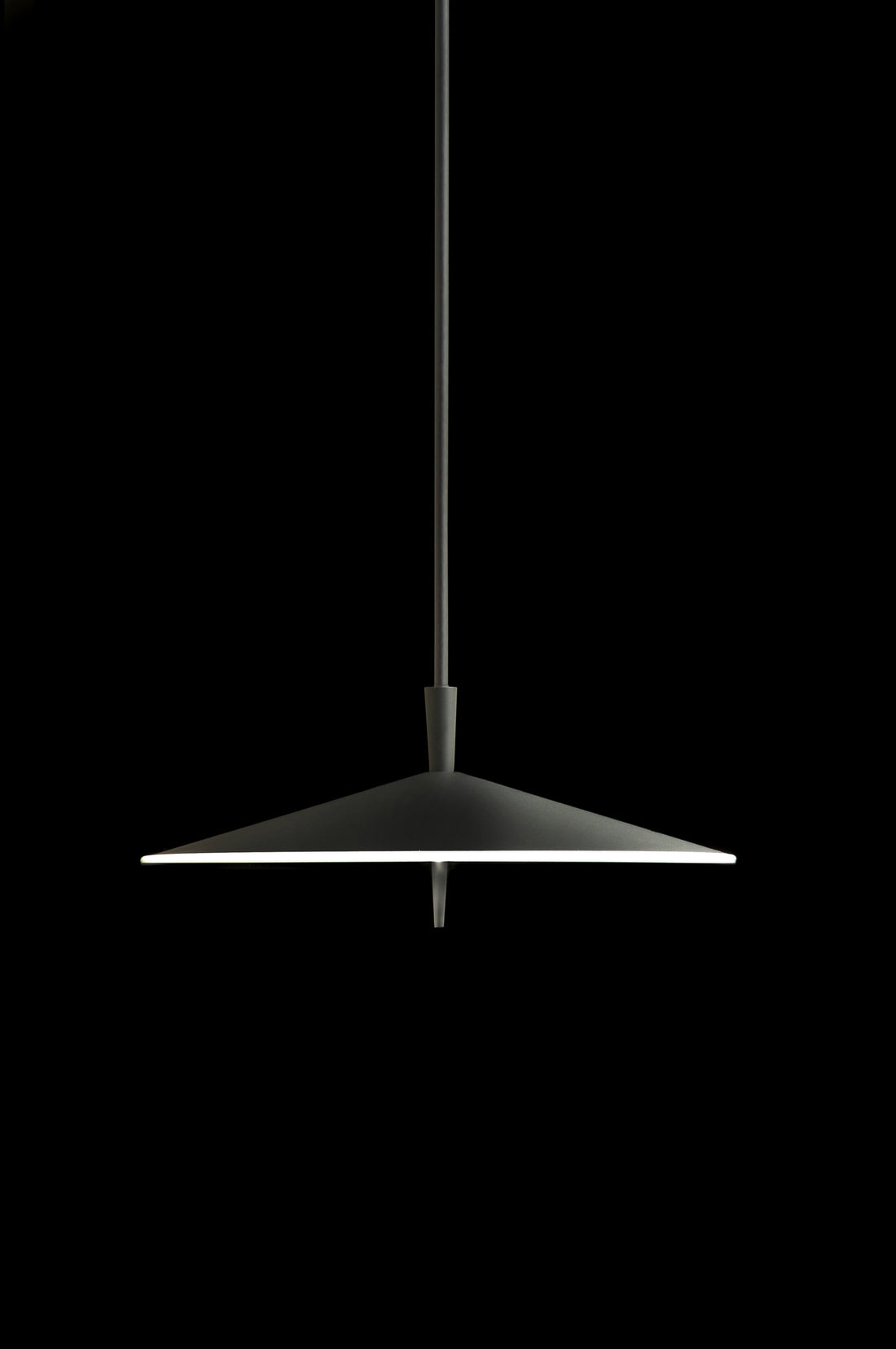 Pla hanglamp 20 LED antracietgrijs