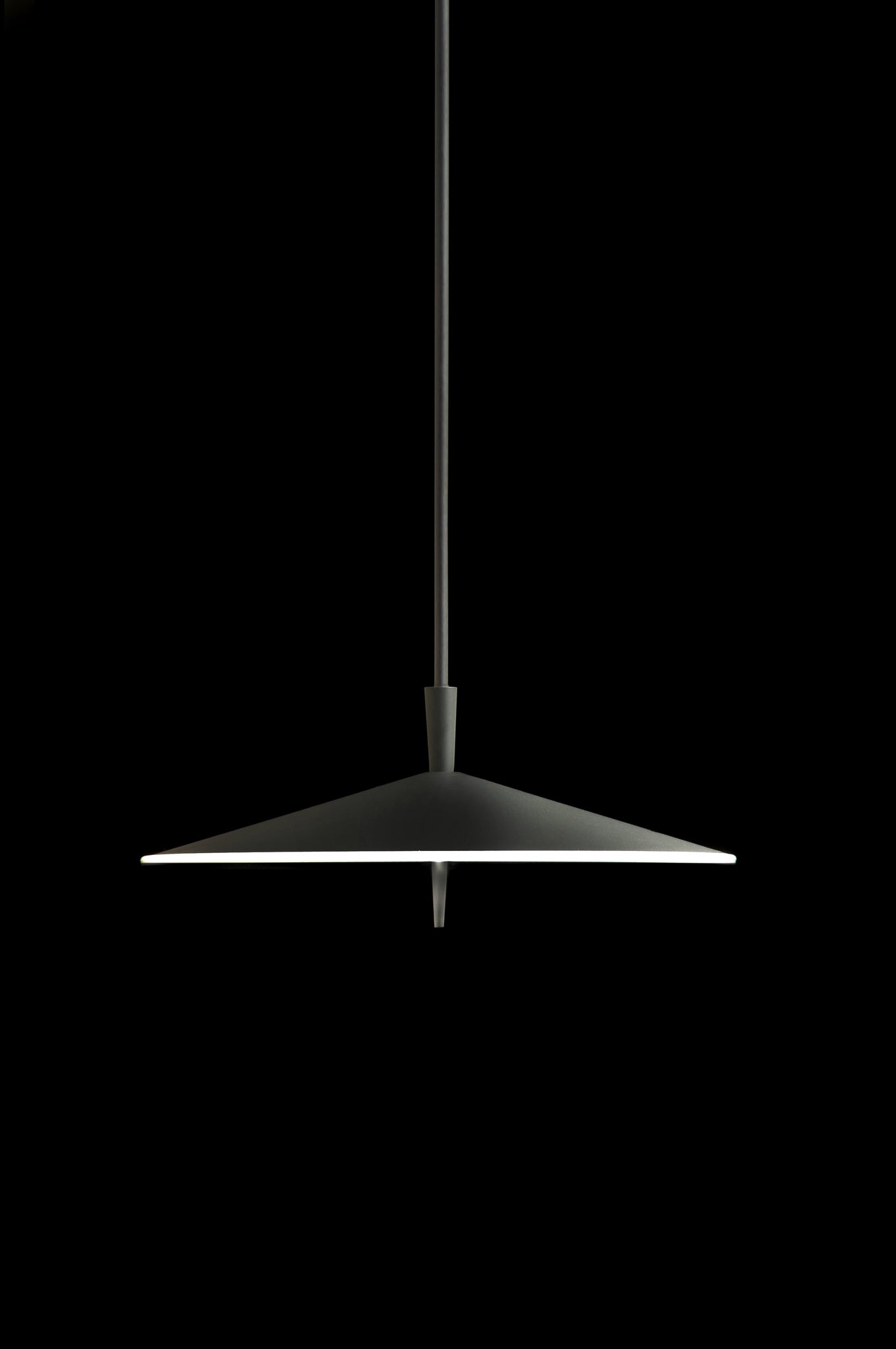Pla hanglamp 20 LED antracietgrijs
