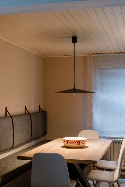 Pla pendel 60 LED antracietgrijs