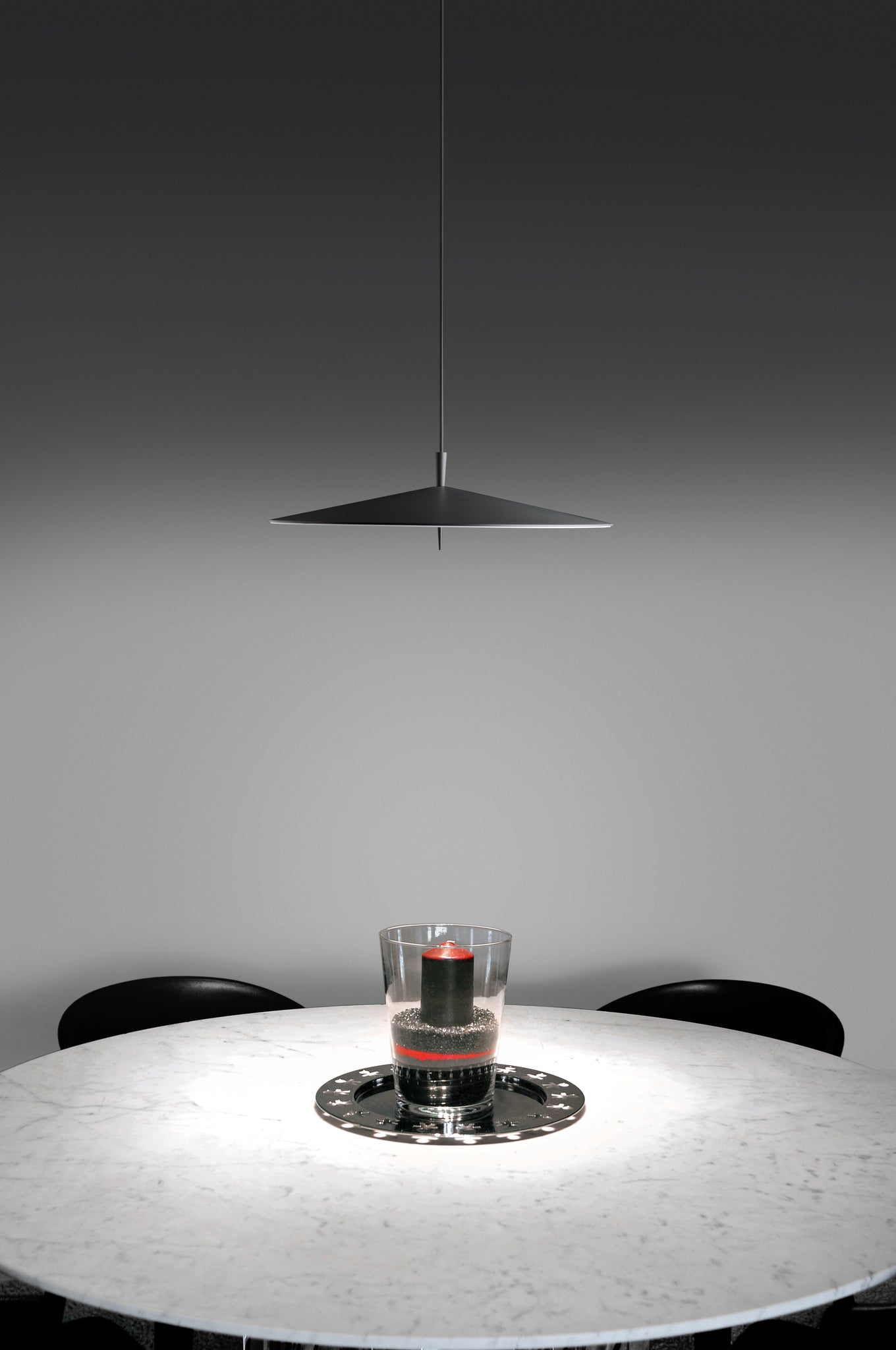 Pla pendel 60 LED antracietgrijs