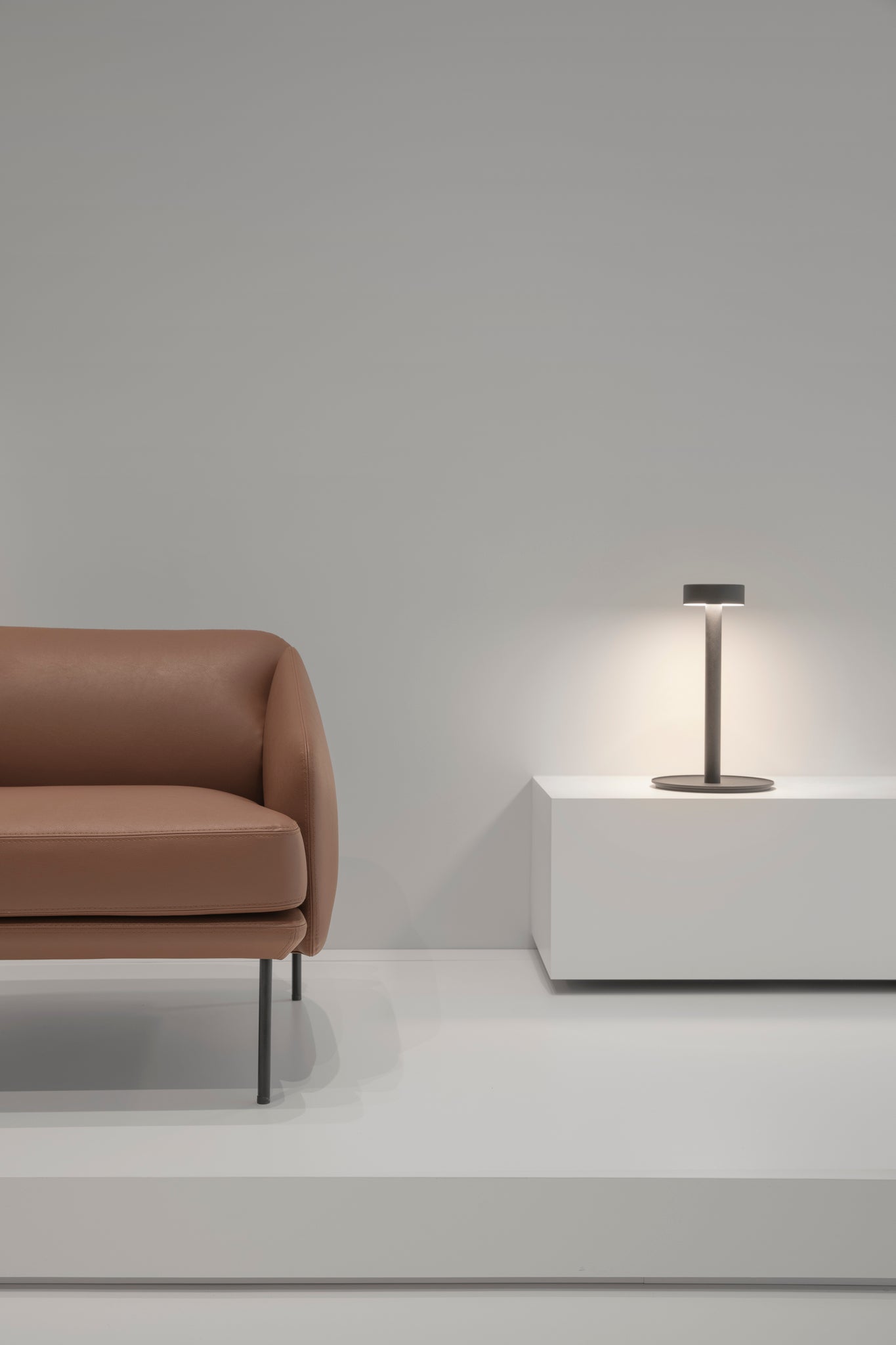 Peak Lane tafellamp LED-printplaat gestructureerd zwart