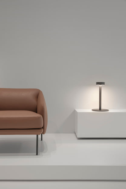 Peak Lane tafellamp LED-printplaat gestructureerd zwart