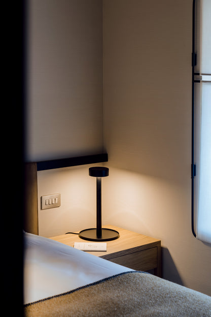 Peak Lane tafellamp LED-printplaat gestructureerd zwart