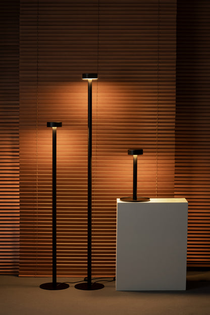 Peak Lane Vloerlamp H.130 cm LED PCB Gestructureerd zwart
