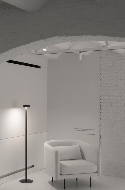 Peak Lane Vloerlamp H.130 cm LED PCB Gestructureerd zwart