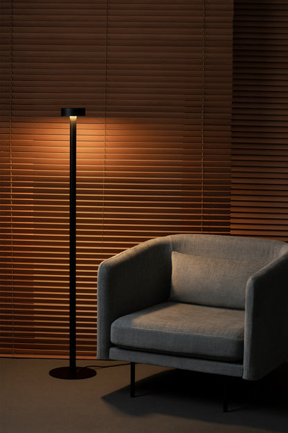 Peak Lane Vloerlamp H.130 cm LED PCB Gestructureerd zwart