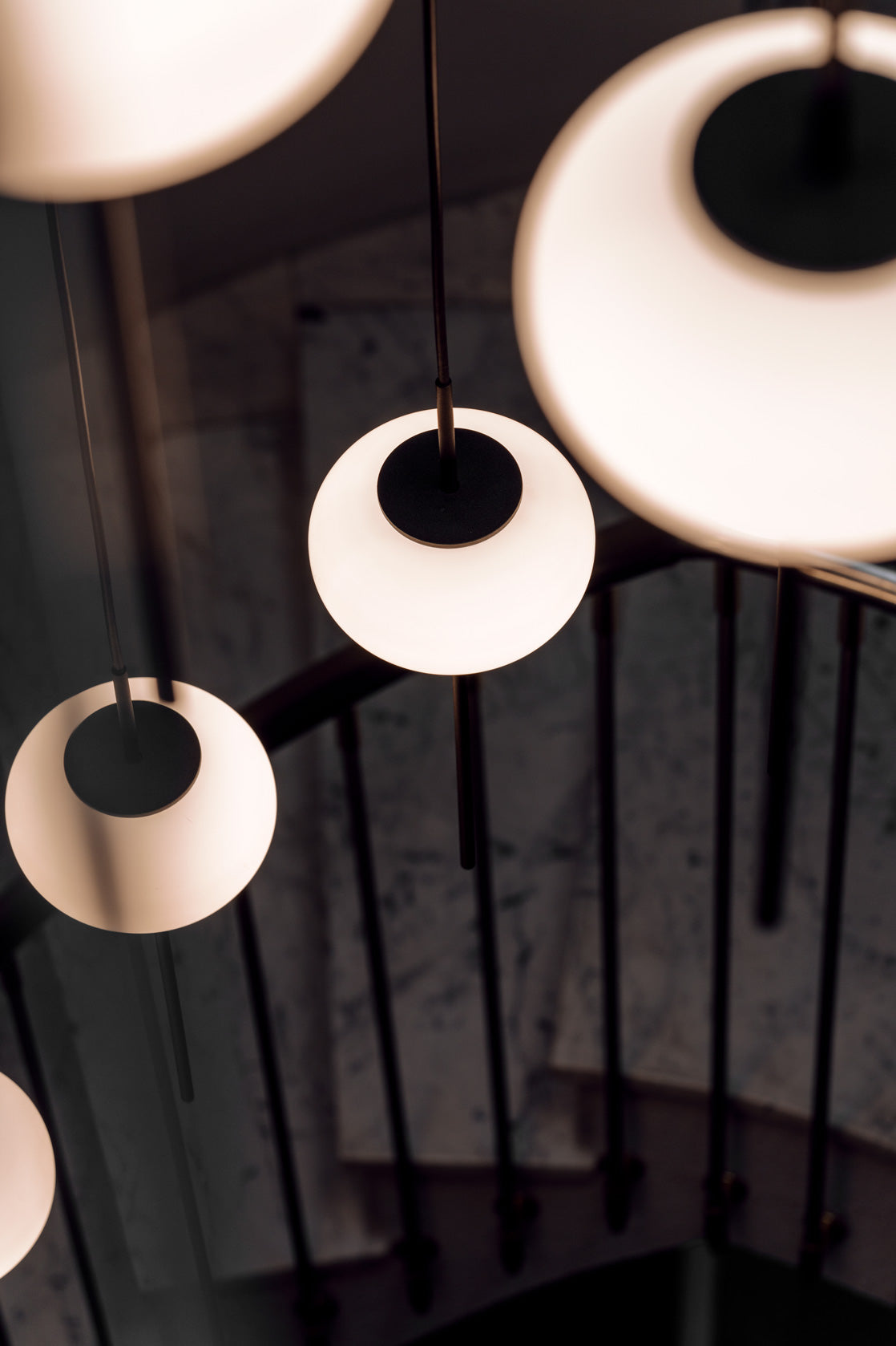Astros hanglamp 2 x G9 gestructureerd zwart zonder baldakijn