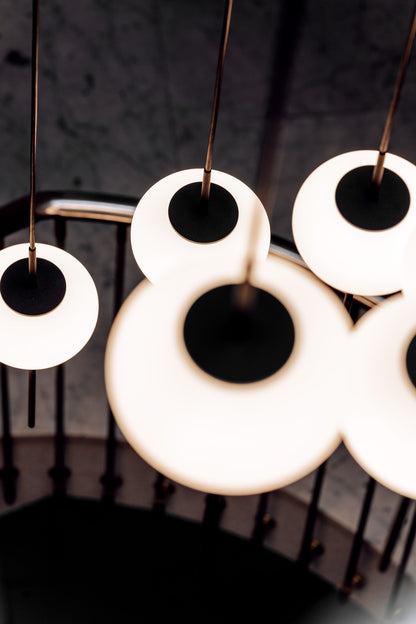 Astros hanglamp 2 x G9 gestructureerd zwart zonder baldakijn
