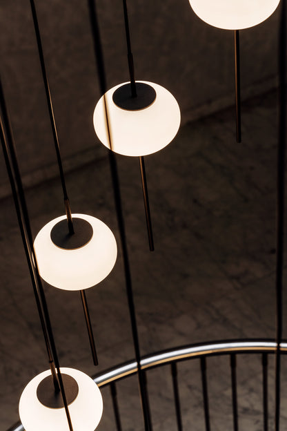 Astros hanglamp 2 x G9 gestructureerd zwart zonder baldakijn