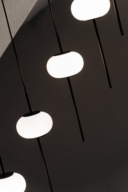 Astros hanglamp 2 x G9 gestructureerd zwart zonder baldakijn