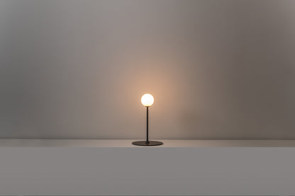 Symphony tafellamp G9 H. 38 cm gestructureerd antracietgrijs