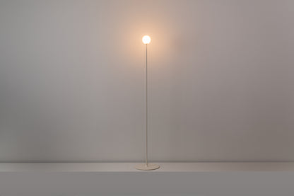 Symphony vloerlamp G9 H. 130 cm getextureerde mink
