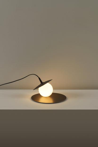 Symphony tafellamp G9 gestructureerd antracietgrijs