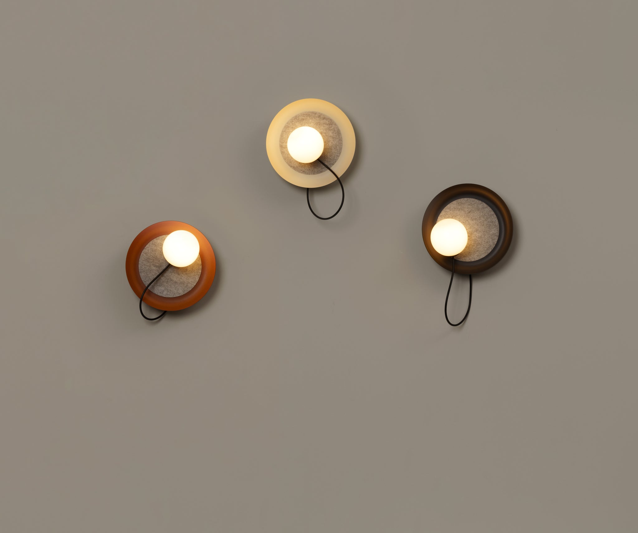 Wire-wandlamp 24 cm G9, gestructureerd antracietgrijs