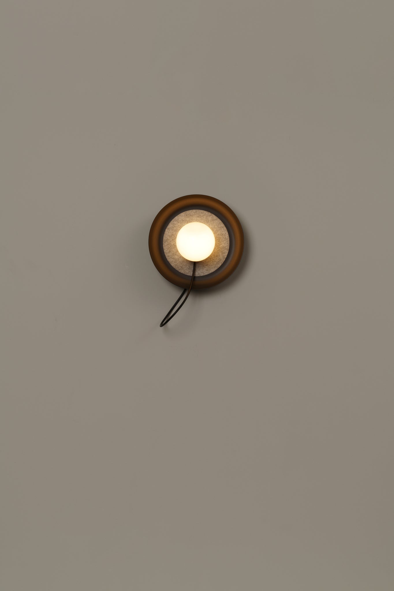 Wire-wandlamp 24 cm G9, gestructureerd antracietgrijs