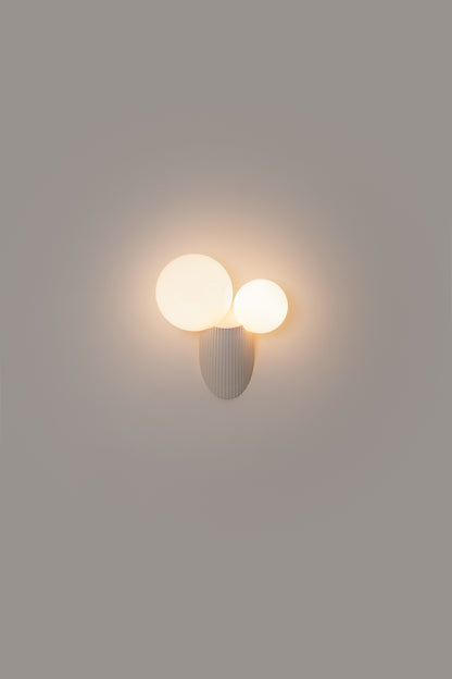 Land wandlamp G9x2 nertskleurig