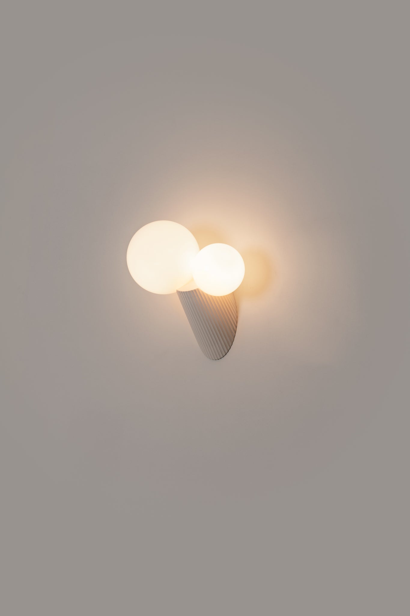 Land wandlamp G9x2 nertskleurig