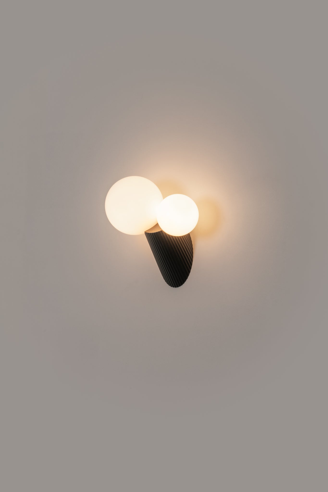 Land wandlamp G9x2 antracietgrijs