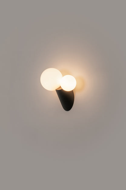Land wandlamp G9x2 antracietgrijs