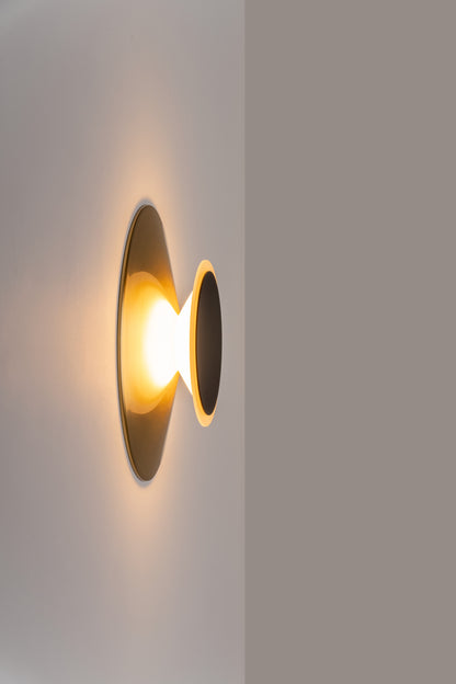 Horizon wandlamp LED-printplaat 12 W geborsteld messing