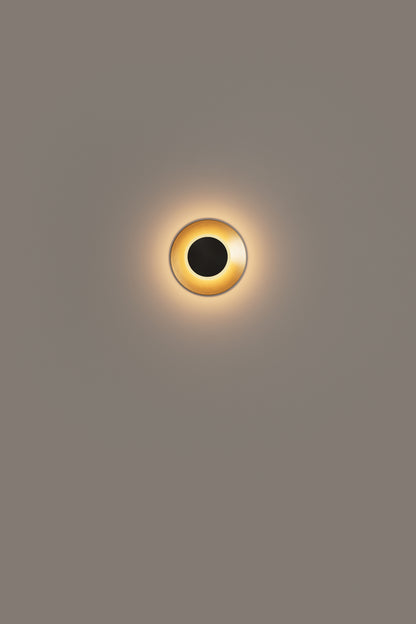 Horizon wandlamp LED-printplaat 12 W geborsteld messing