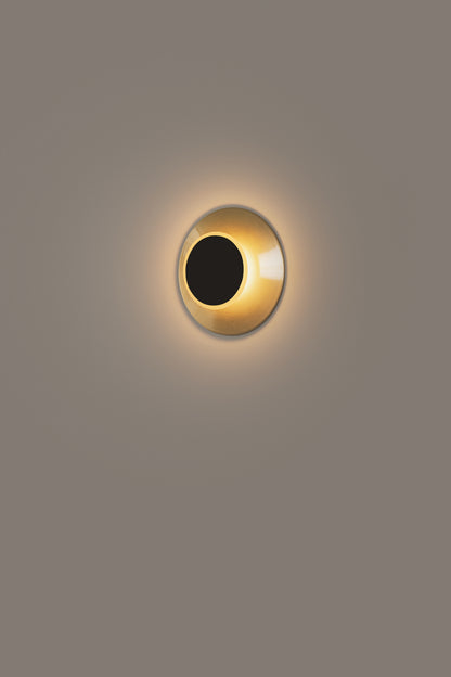 Horizon wandlamp LED-printplaat 12 W geborsteld messing