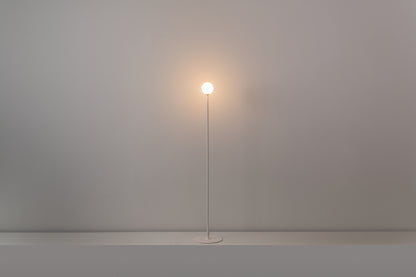 Symphony vloerlamp G9 H. 160 cm gestructureerd mink