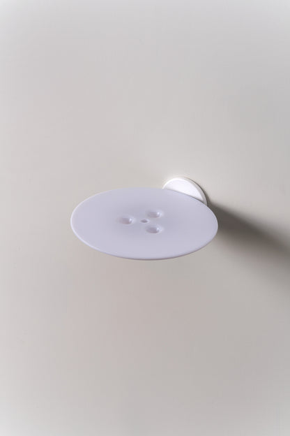 Pla wandlamp LED gestructureerd wit