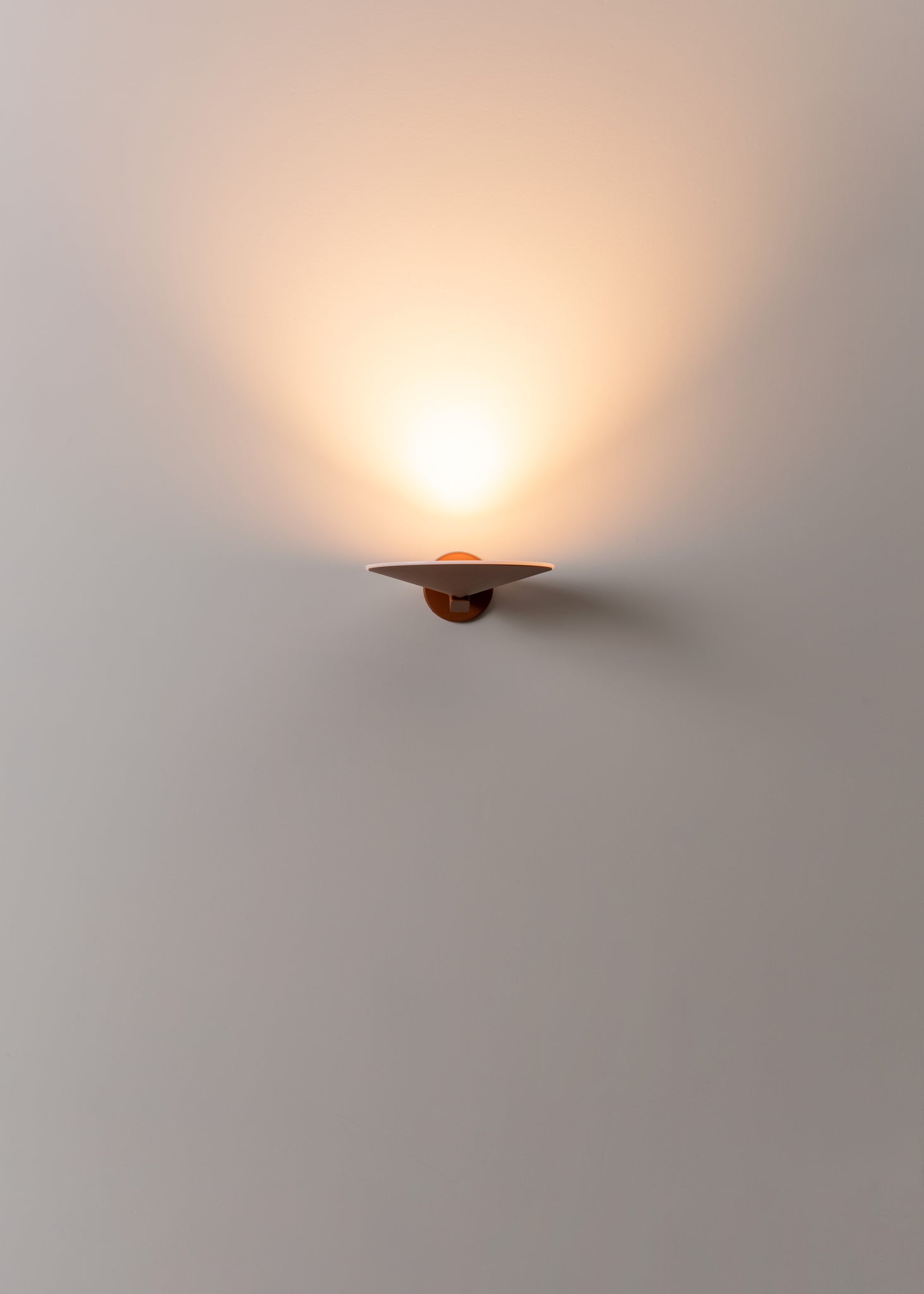 Pla wandlamp LED metallic koper