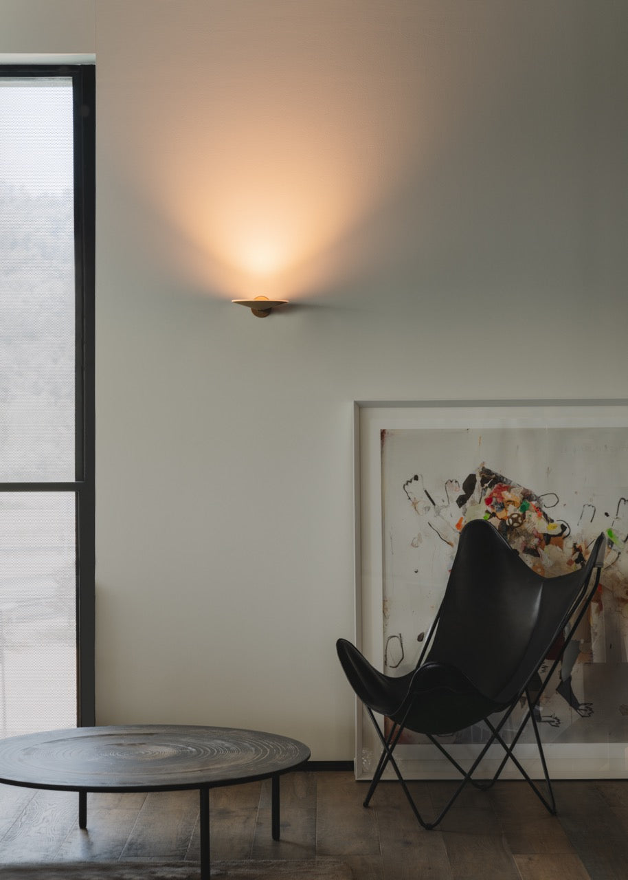 Pla wandlamp LED metallic koper