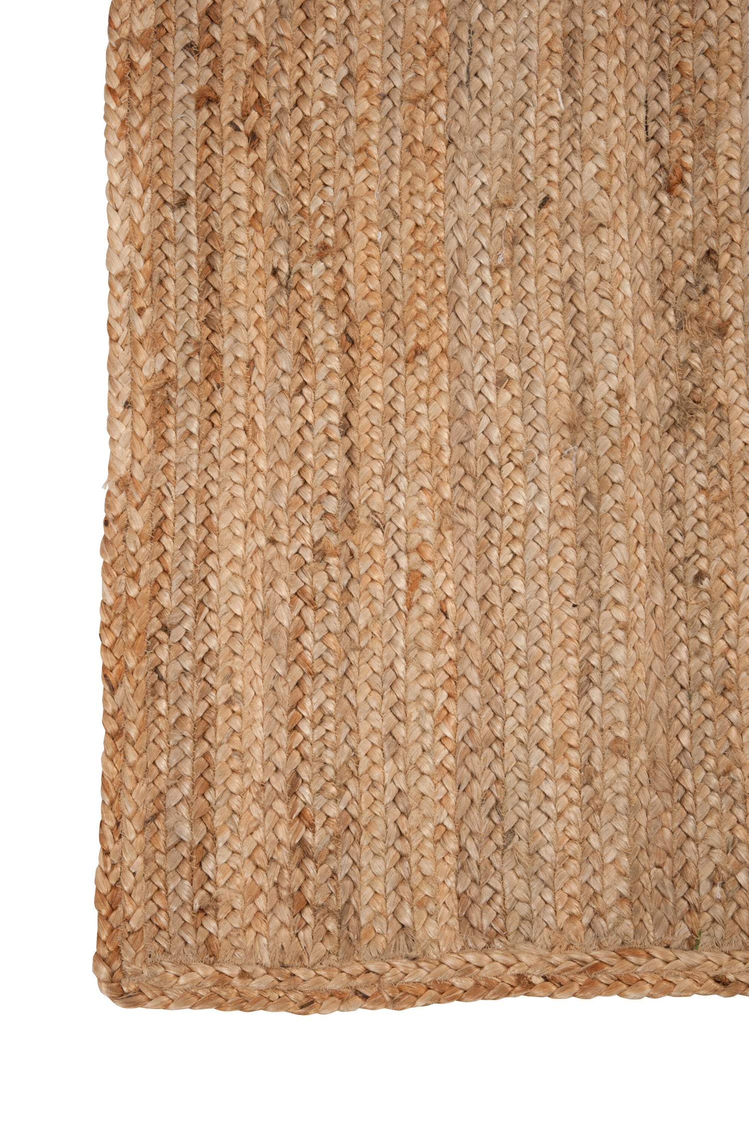 J-Line Tapijt Rechthoek Jute Naturel - Vloerkleed 180.00 x 120.00 cm