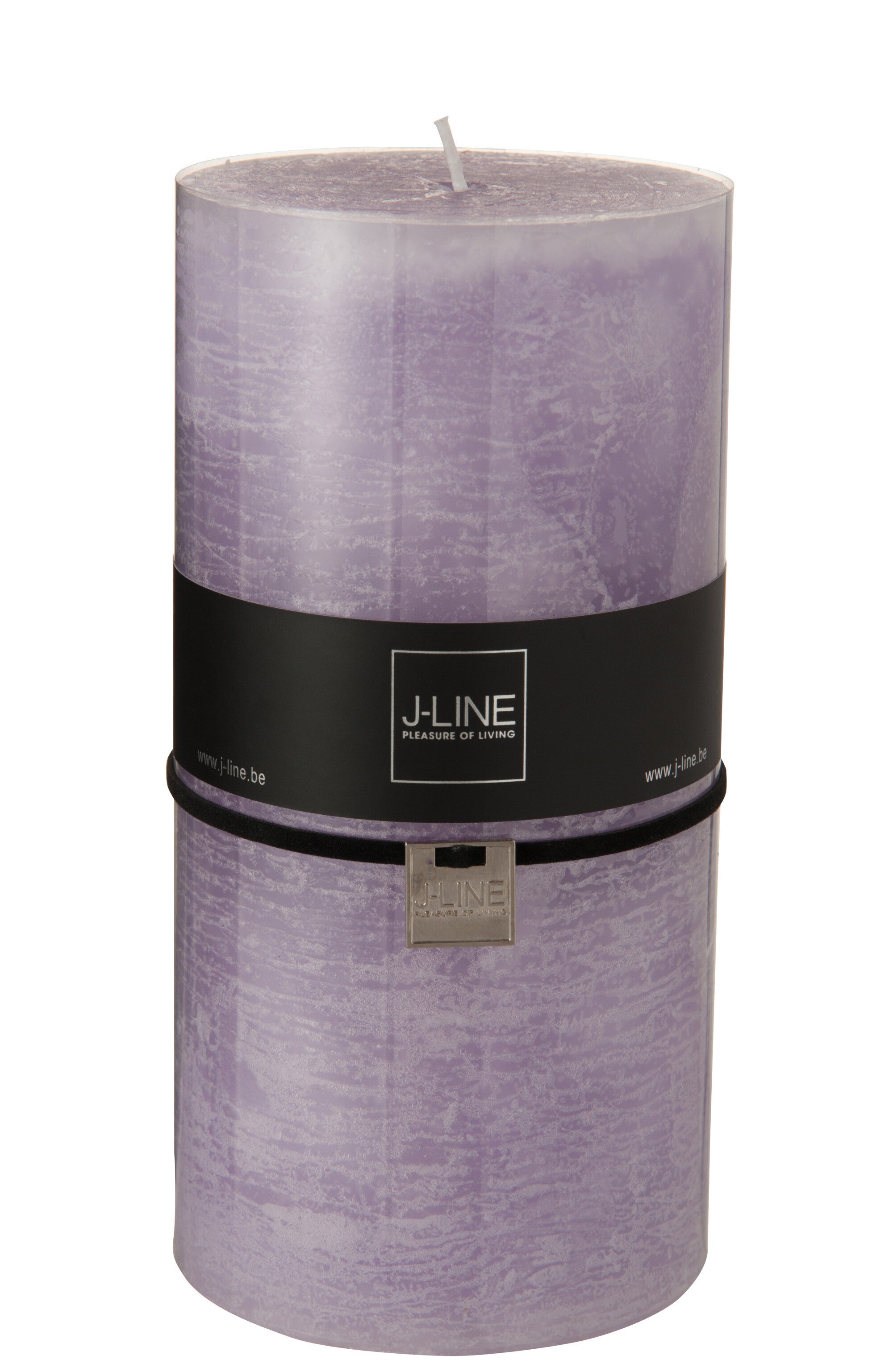 J-Line cilinderkaars - lavendel - XXL - 140U