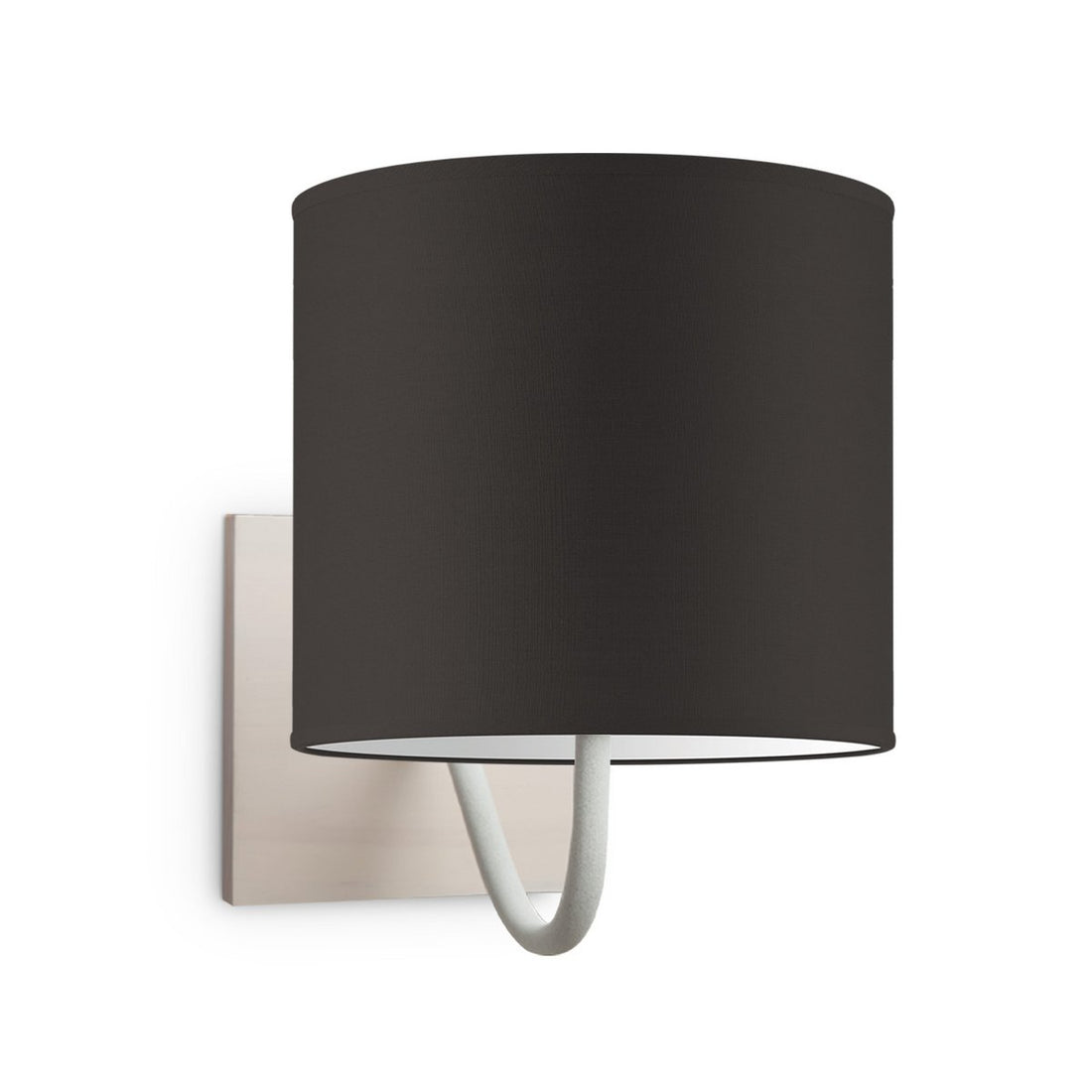 Wandlamp - Beach E27 Lampenkap chocolade 20cm