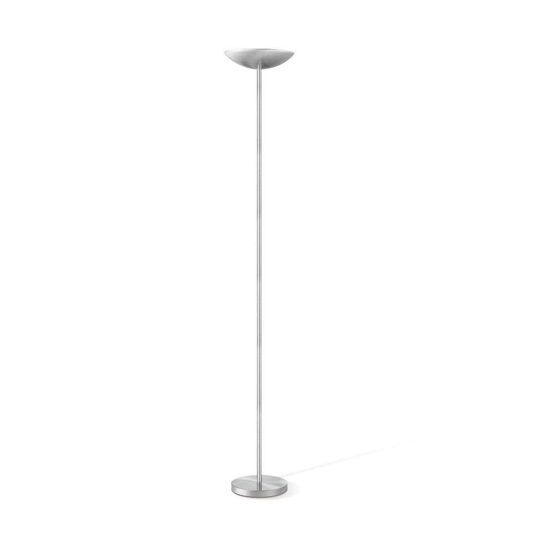 Easy 180 LED Vloerlamp - Modern Geborsteld staal