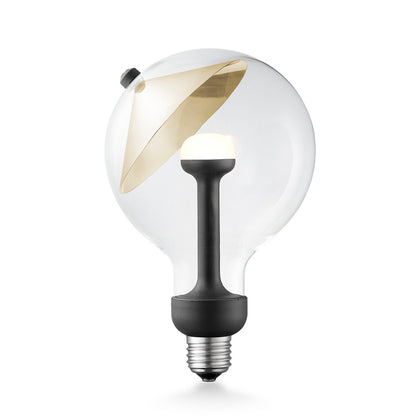 dimbare LED lamp Cone goud G120 E27 5W 400Lm