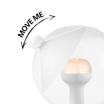 LED lamp Cone wit G80 E27 3W 220Lm 2700K
