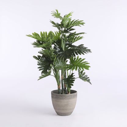 Philodendron Kunstplant - H120 x Ø80 cm - Groen