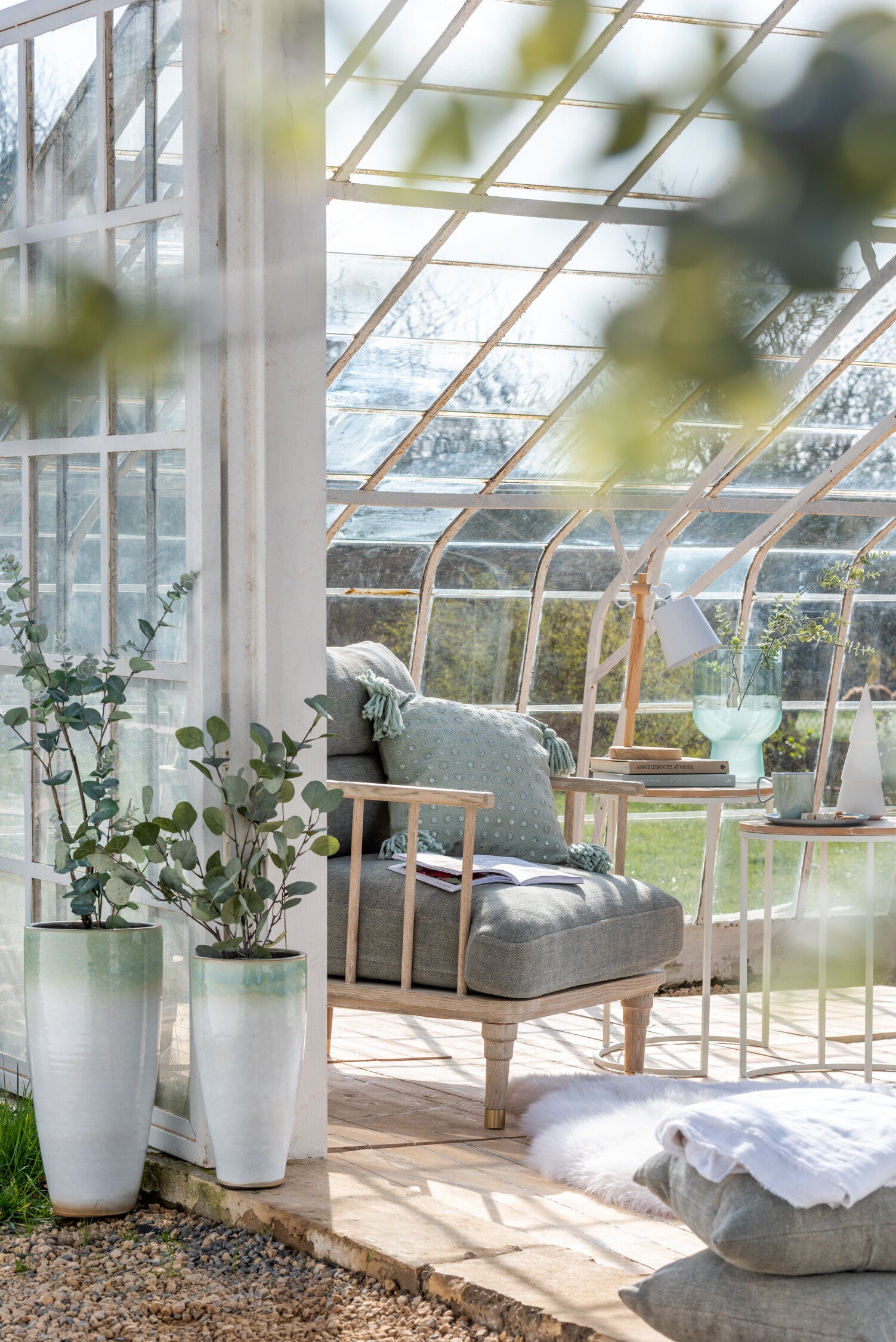 Vloermat Nepbont Wit