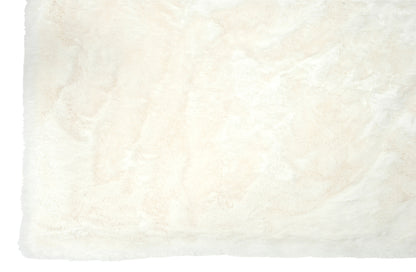 J-Line Plaid Cutie - Fleece Deken – Polyester – 180x130 cm – Wit